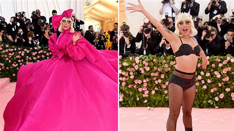 Lady Gaga Struts In Gigantic Pink Dress At Met Gala Then 3 More Outfits