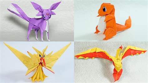 The Best Origami Pokemon Pokegami Henry Pham Youtube