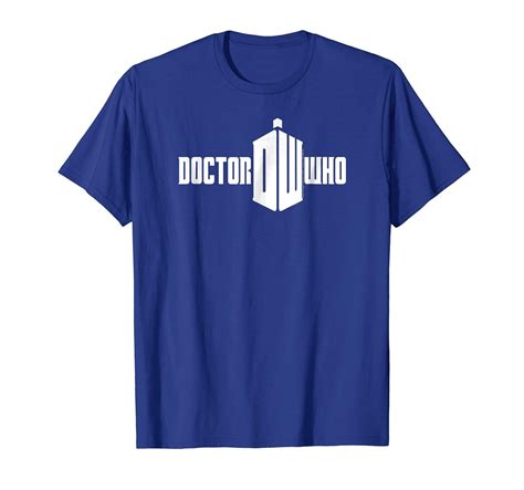 doctor who retro logo t shirt teechatpro
