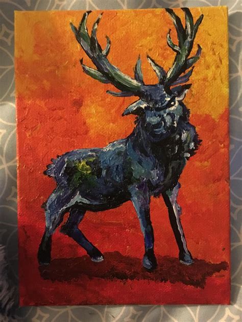 Oh Deer Moose Art Deer Art