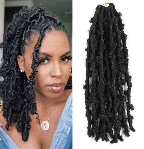 Buy Butterfly Locs Crochet Hair 12inch 3 Packs Distressed Butterfly