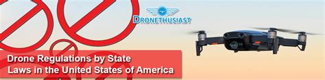 Drone Regulations By State Laws In The United States Of America