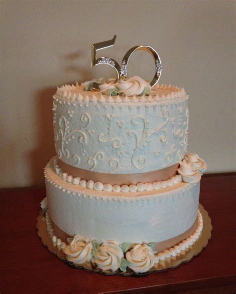 Cake Cake Decorating 50th Anniversary Cake