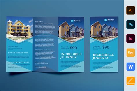 Vacation Rental Brochure Trifold
