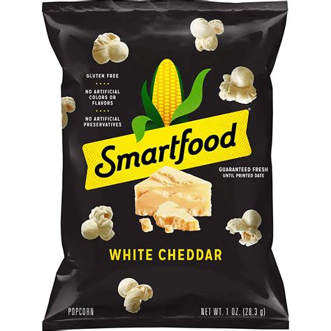 Smartfood White Cheddar Popcorn 1 Oz Bag 64 Count Maumee Space