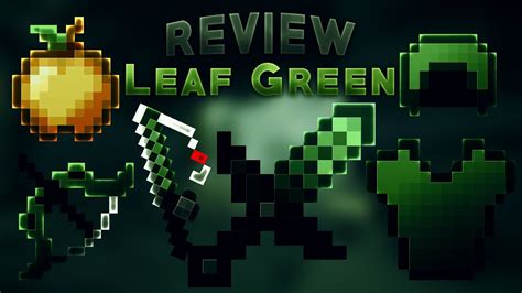 Minecraft Pvp Texture Pack Leaf Green Im Back Youtube