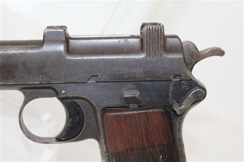 Steyr Hahn Model 1912 Pistol Candr Antique 003 Ancestry Guns