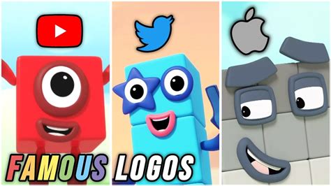 Download Numberblocks Famous Logos Numberblocks 1 To 20 Watch Online