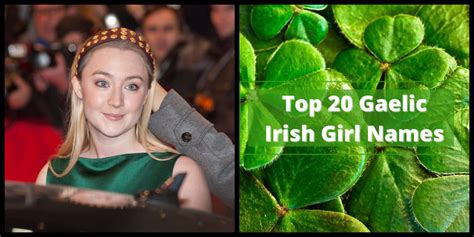 Top 20 Popular Gaelic Irish Girl Names Ranked In Order