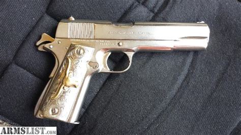 Armslist For Saletrade Colt 1911 Nickel Plated