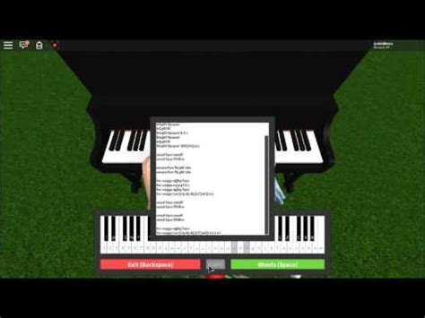 Super Mario Bros Roblox Virtual Piano Sheet Tutorial