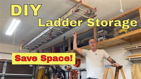 Ladder Storage Ideas Youtube