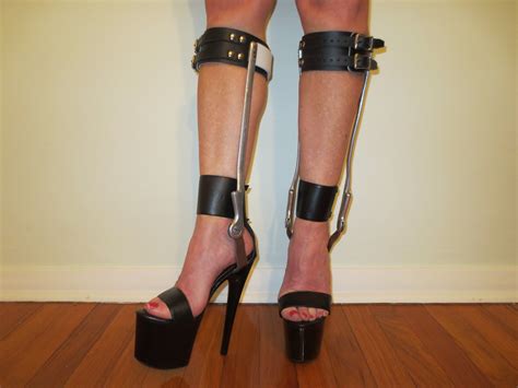 Custom Afo Fetish Lower Leg Braces With Mounted High Heels Etsy Australia
