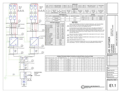 Solar Single Line Diagrams Are Included In Our Permit Packages