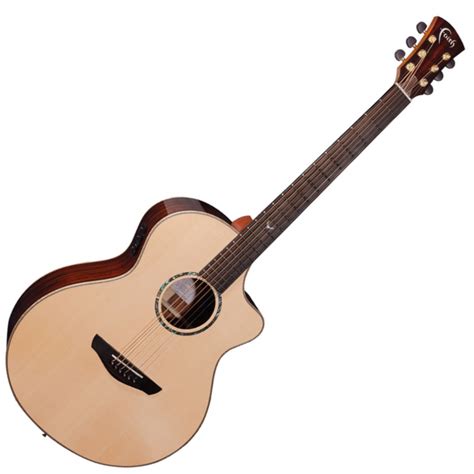 Faith Neptune Baritone HiGloss 3 Cutaway Electro Acoustic Guitar Live