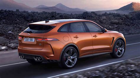 2021 Jaguar F Pace Svr Debuts With Improved Top Speed And Acceleration