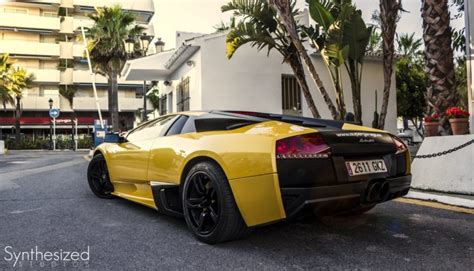 Lamborghini Murcielago Cars Coupe Supercars Italy Jaune Yellow