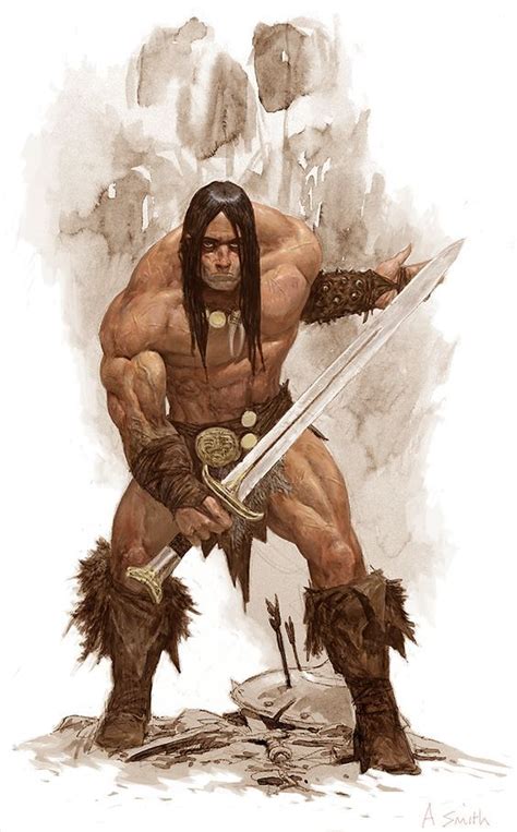 Epic Concept Art For The Conan Boardgame