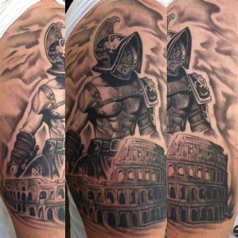 Roman Gladiators Tattoos Worldwide Tattoo And Piercing Blog