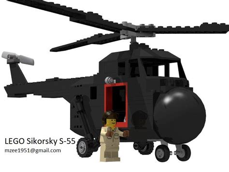 Lego Sikorsky S 55 Lego Helicopter Sikorsky Plane Quadcopter