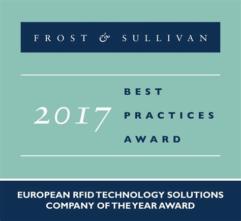 Frost And Sullivan Recognizes Smartrac As Company Of The Year For Its