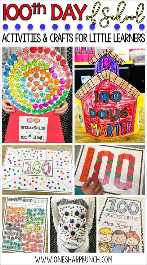 100th Day Of School Activities And Crafts 100th Day Of School Crafts