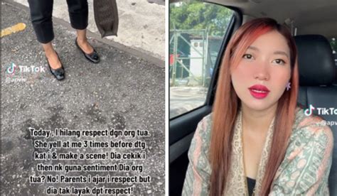 Altercation Between Grab Rider And Aunty Over Parking Allegedly Gets Physical
