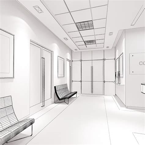 For the airline that wanted to reduce customer costs, the institutional competency was exceptional ground operations. 3d model company office lobby