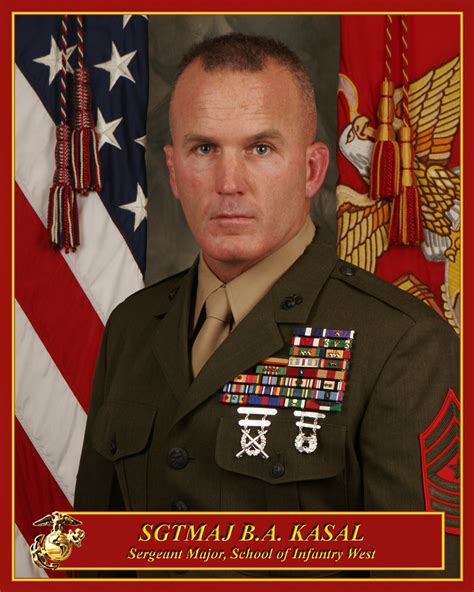 Sergeant Major Brad A Kasal