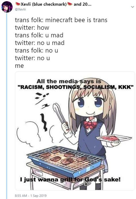 Minecraft bee is trans meme. Grill Time | HOW | Know Your Meme