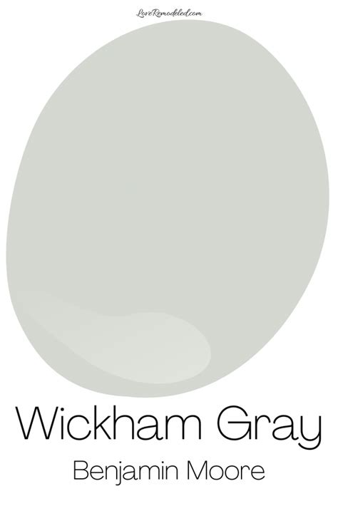 Wickham Gray By Benjamin Moore Love Remodeled