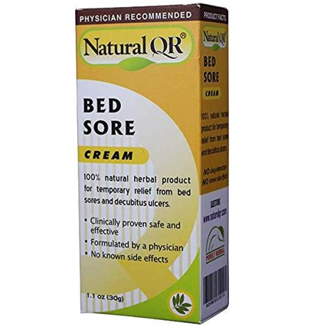 Buy Naturalqr Bed Sore Cream Developed By A Dermatologist Herbal And Ayurvedic