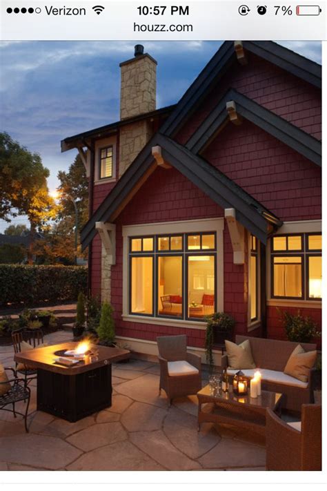 Red House Paint Colors House Paint Exterior Cottage Exterior Colors