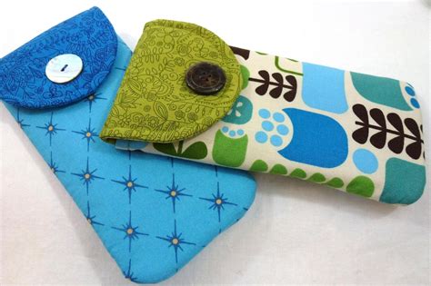 Leslie S Art And Sew Eyeglasses Cases