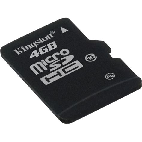 Kingston 4gb Microsdhc Memory Card Class 10 Bandh Photo Video