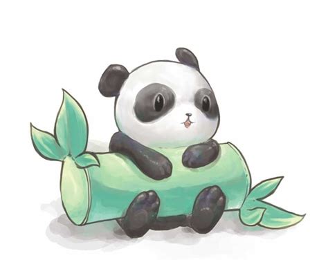 Pin By Minxianlim On Cute Drawings Cute Panda Drawing Cute Drawings