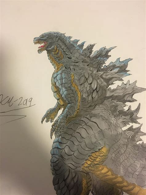 Godzilla 2019 Design By Xxnocturn1996xx On Deviantart