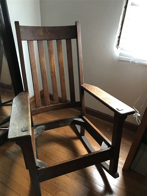 I have a rocking chair. Inside tag says OAK CRAFT SHOPS Portland