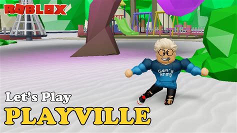 Lets Play Playville Another Adopt Me Game Roblox Playville Youtube