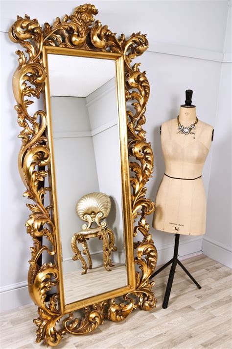 Extra Large Decorative Gold Rococo Mirror I Passed My Rococo Decorating Phase A Few Decades Ago