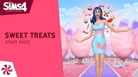 The Sims 4 Sweet Treats Cc Stuff Pack Trailer Youtube