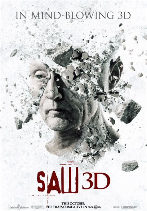 Saw 3d Poster Horror Movies Photo 14634413 Fanpop