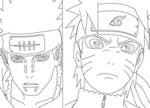 naruto vs pain artline by Hisanna27 on DeviantArt