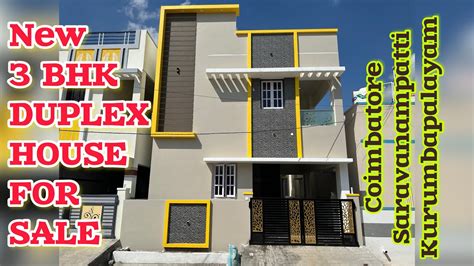 3cent Individual 3bhk Duplex House For Sale Coimbatore Saravanampatti