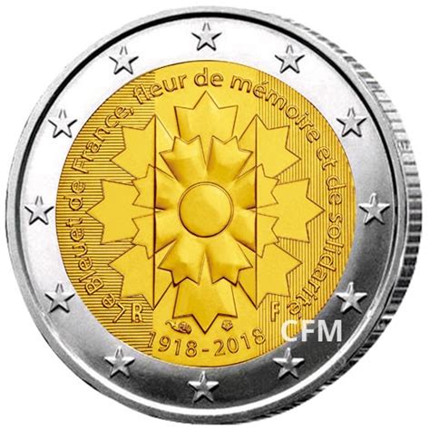 Piece 2 Euros Le Bleuet De France Communauté Mcms™ Nov 2023