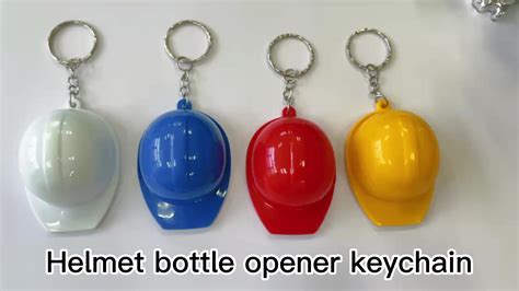 Mini Keyring Professional Factory Custom Hard Plastic Hats Key Chains