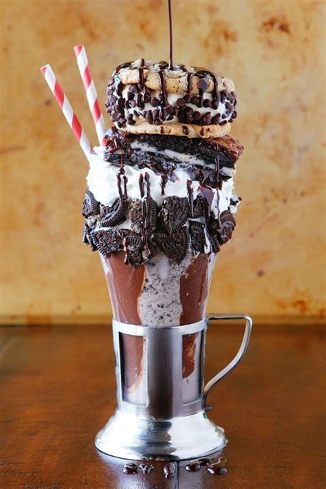 The Ultimate Brownie Milkshake Crazy Dessert Milkshake Recipe