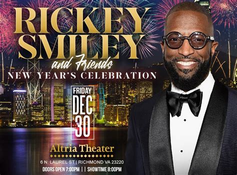 Rickey Smiley And Friends New Years Celebration Altria Theater Richmond Va December 30 2022