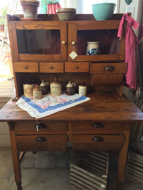 Antique possum belly kitchen cabinet. Possum belly bakers cabinet. Wildflower vintage market ...