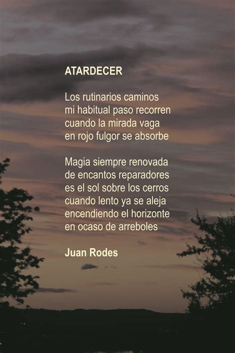 Atardecer Poemas Poesia Latinoamericana Poesia Lirica